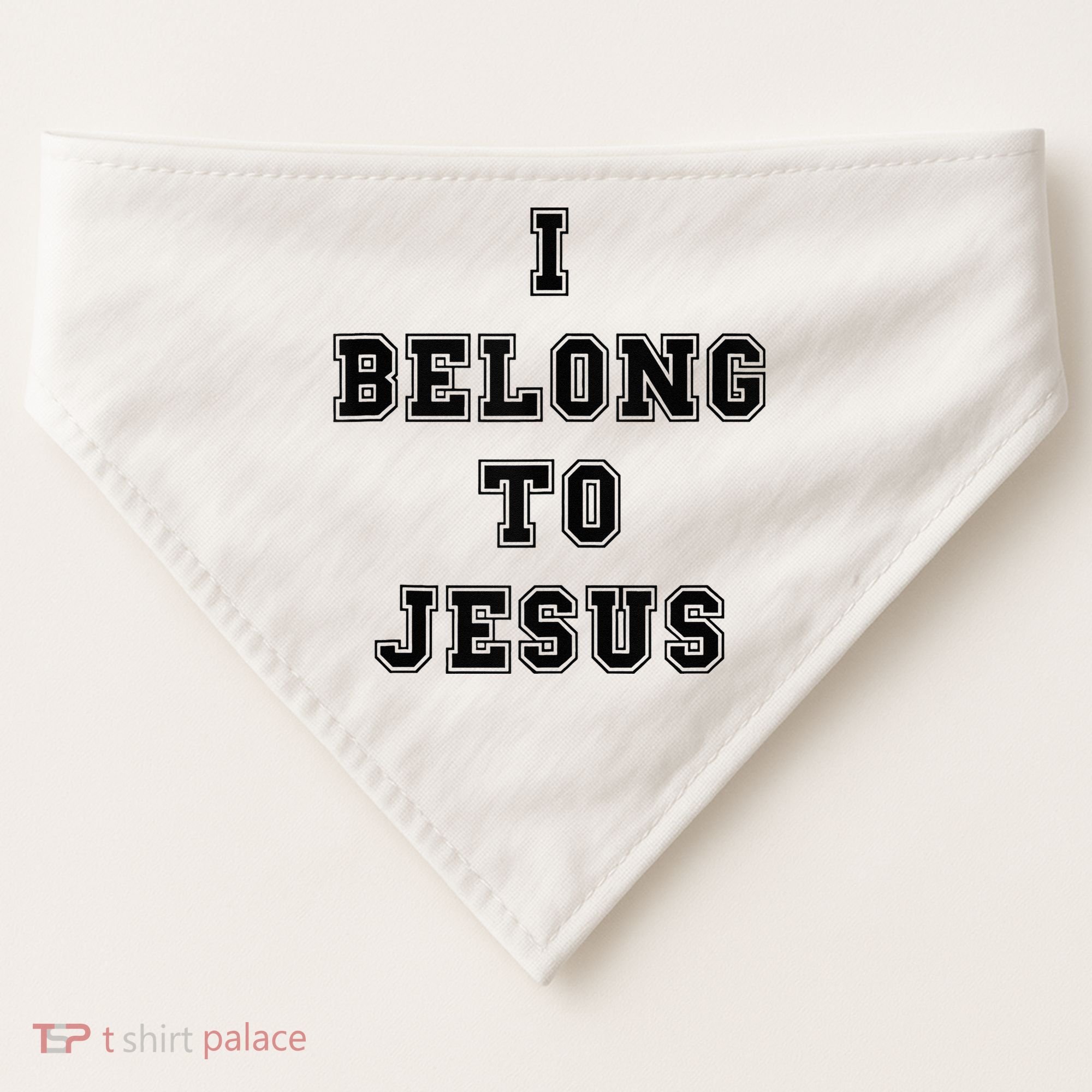 Kaka I Belong To Jesus USA-Made Doggie Bandana