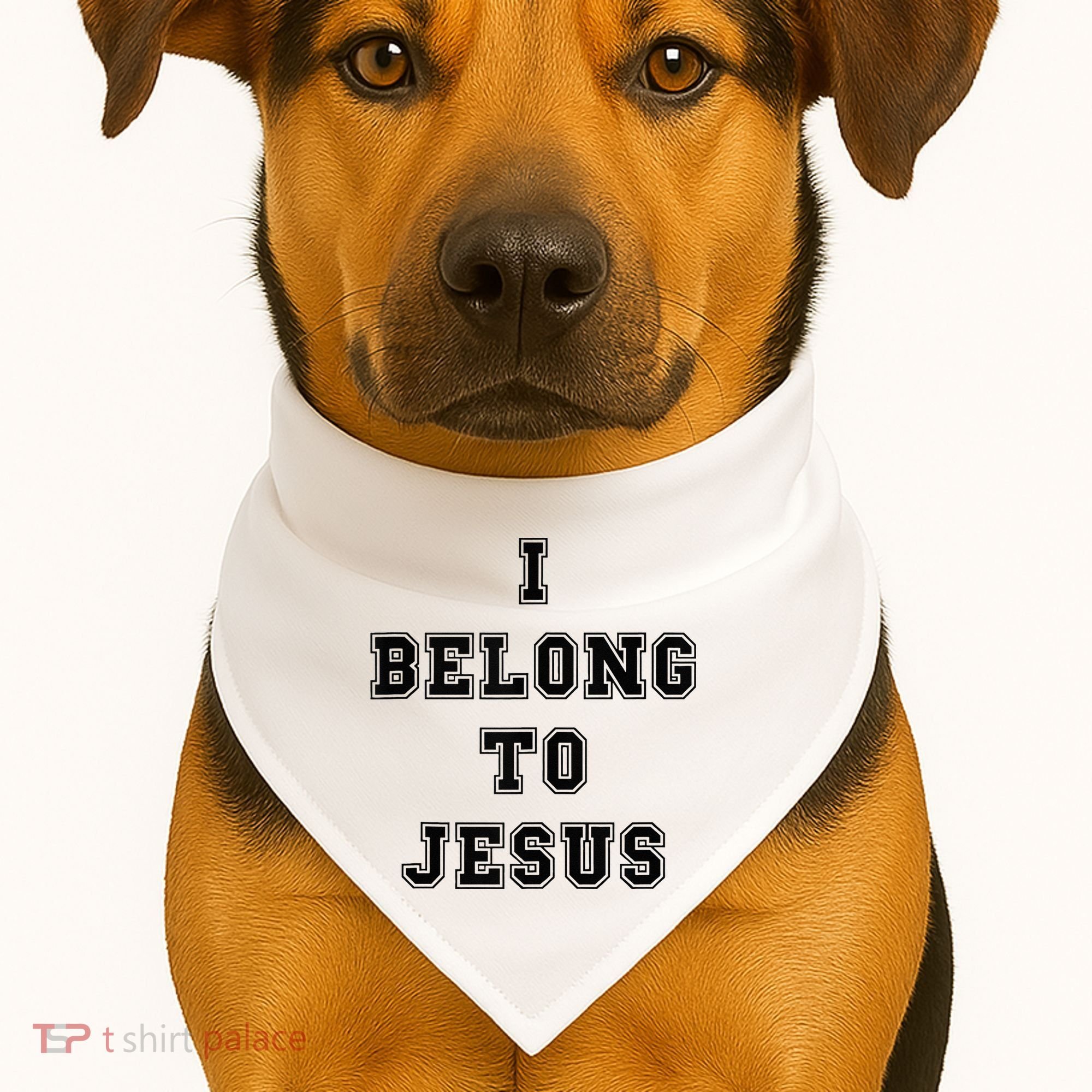 Kaka I Belong To Jesus USA-Made Doggie Bandana