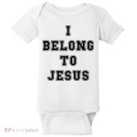 Kaka I Belong To Jesus Baby Bodysuit thumb 0