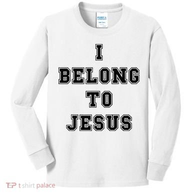 Kaka I Belong To Jesus Kids Long Sleeve Shirt