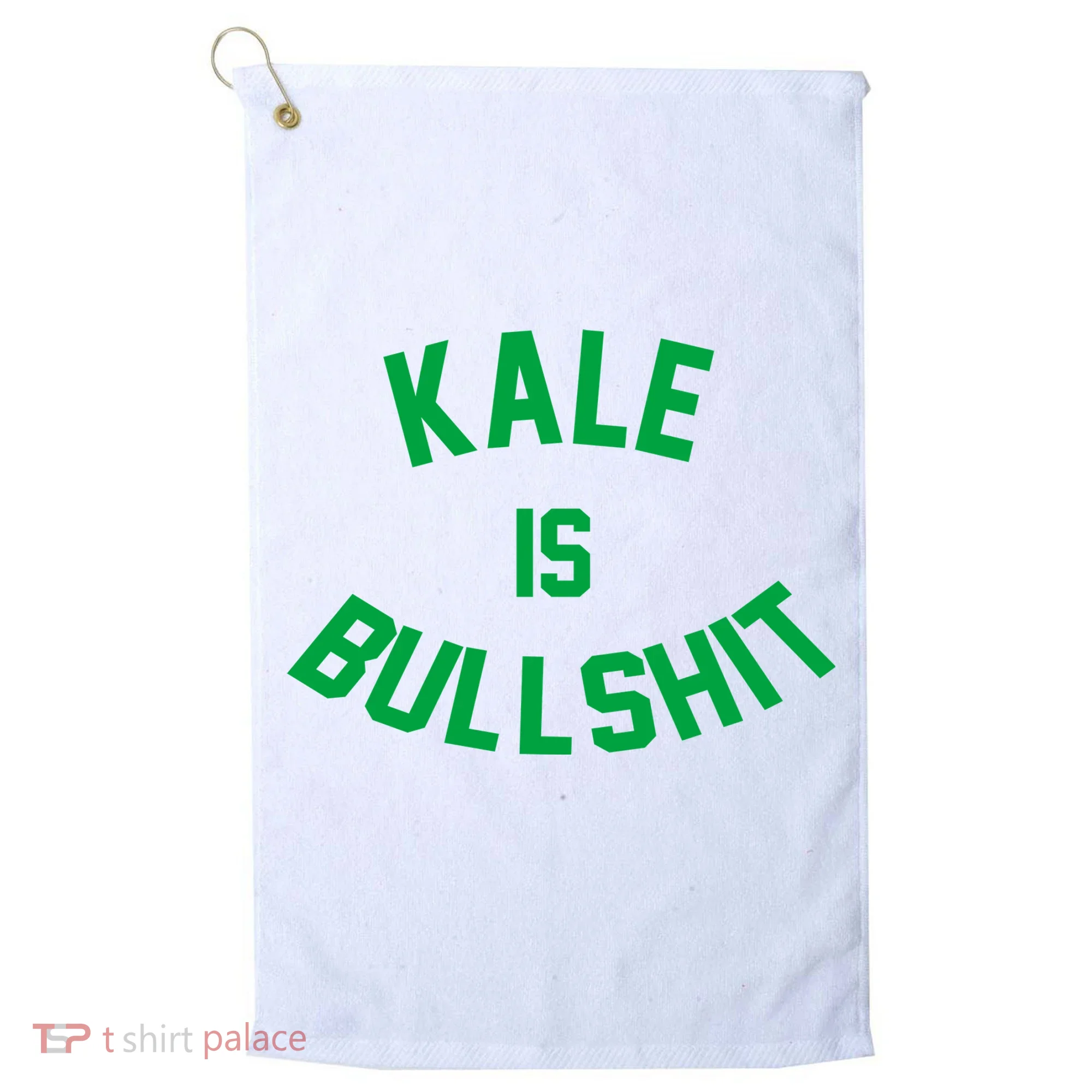 Kale Is Bullshit Golf Towel