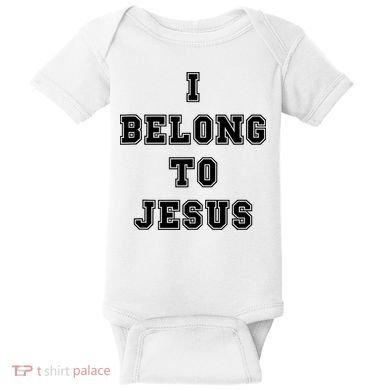 Kaka I Belong To Jesus Baby Bodysuit