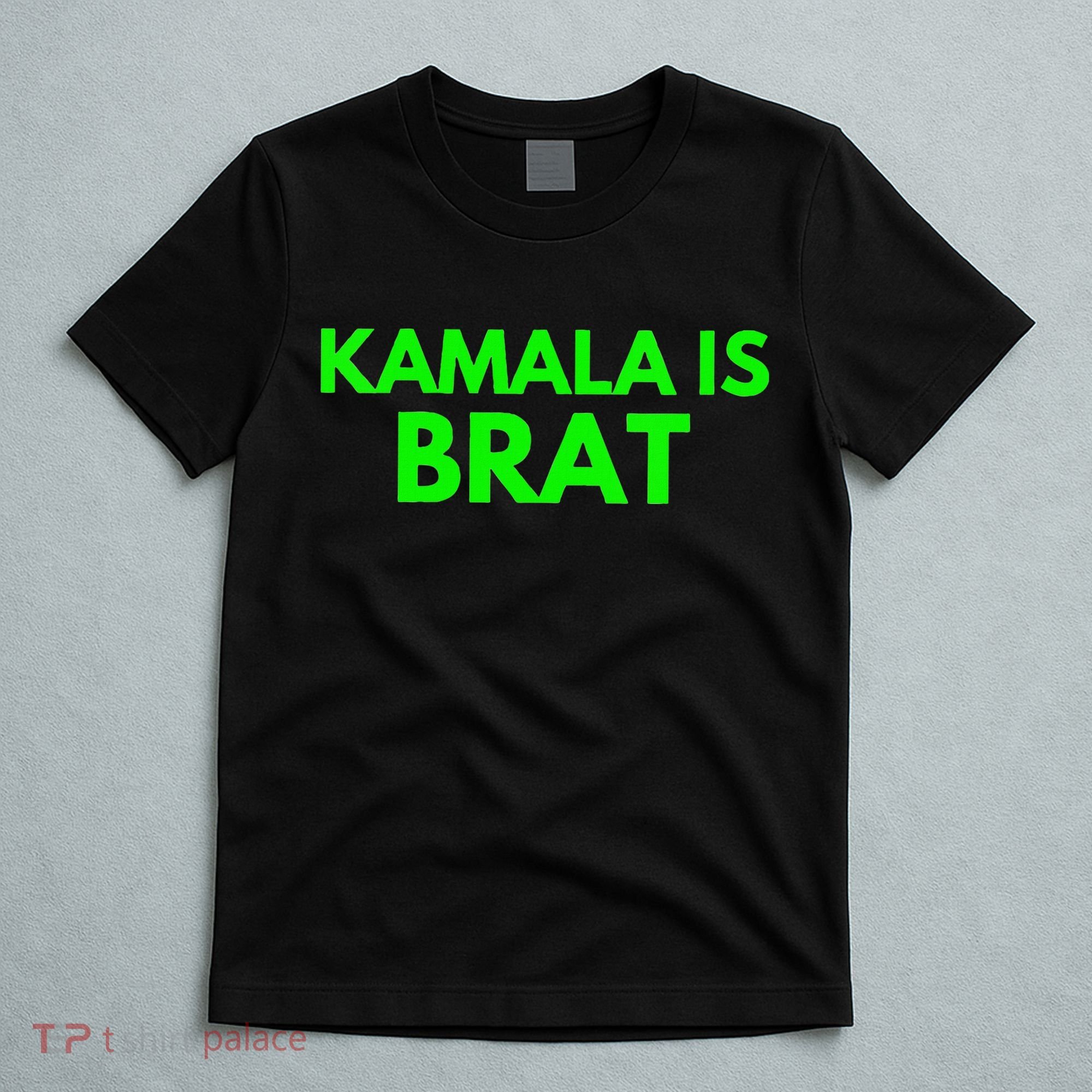 Kamala Is Brat V Neck T-Shirt