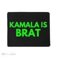 Kamala Is Brat V Neck Mousepad thumb 0