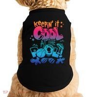 Keepin It Cool In The Pool Summer Vibes Matching Family Gift Doggie Tank thumb 0