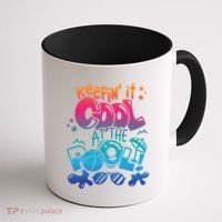 Keepin It Cool In The Pool Summer Vibes Matching Family Gift Coffee Mug thumb 1