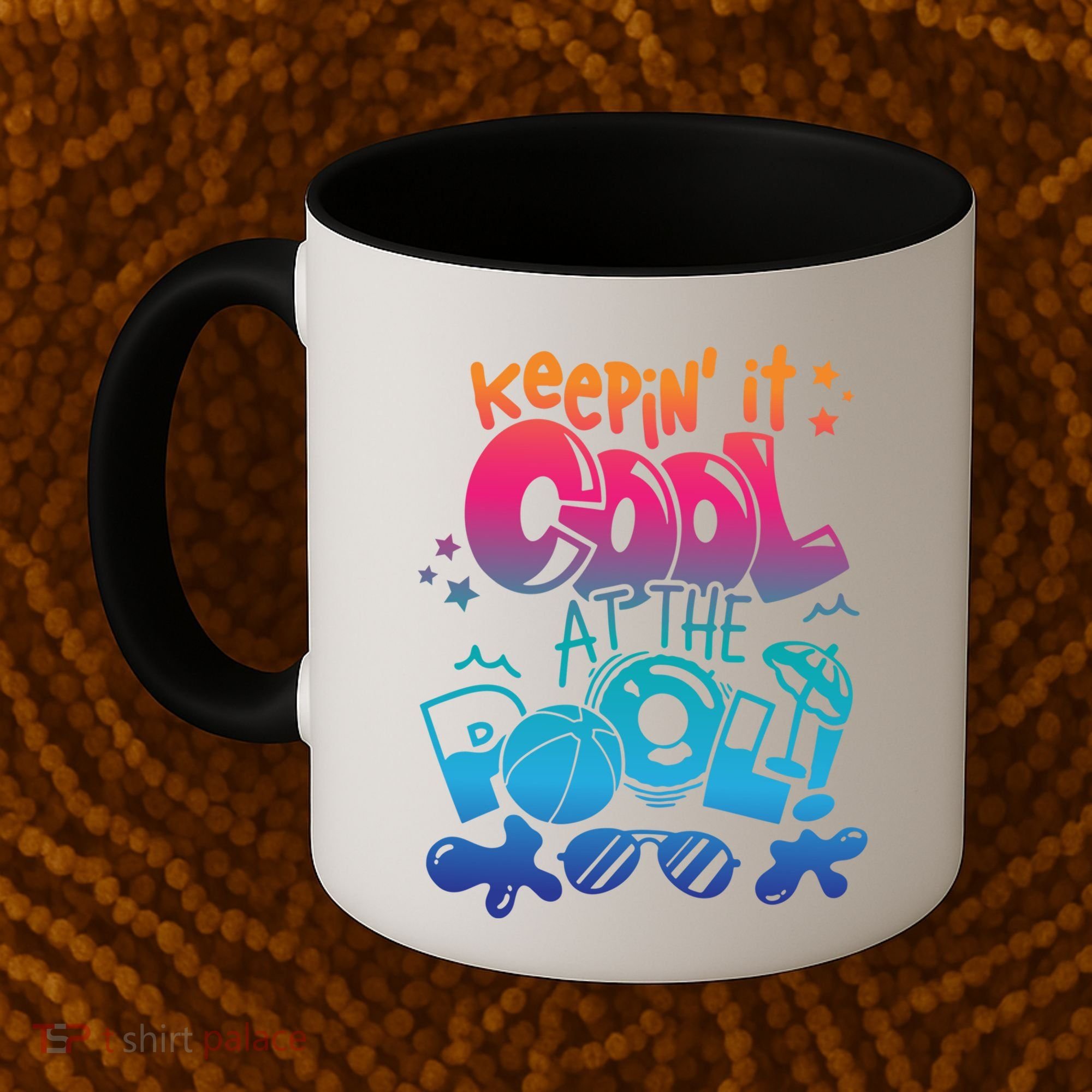 Keepin It Cool In The Pool Summer Vibes Matching Family Gift Coffee Mug