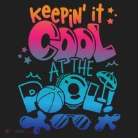 Keepin It Cool In The Pool Summer Vibes Matching Family Gift Beanie thumb 2