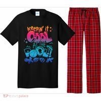 Keepin It Cool In The Pool Summer Vibes Matching Family Gift Pajama Set thumb 0