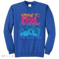 Keepin It Cool In The Pool Summer Vibes Matching Family Gift Sweatshirt thumb 0