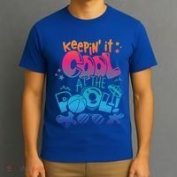 Keepin It Cool In The Pool Summer Vibes Matching Family Gift T-Shirt thumb 3