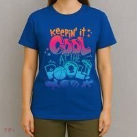 Keepin It Cool In The Pool Summer Vibes Matching Family Gift T-Shirt thumb 4