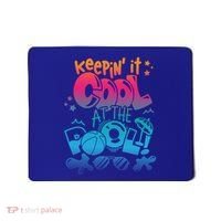 Keepin It Cool In The Pool Summer Vibes Matching Family Gift Mousepad thumb 0