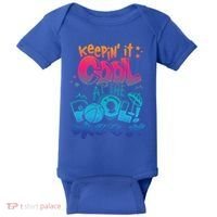 Keepin It Cool In The Pool Summer Vibes Matching Family Gift Baby Bodysuit thumb 0