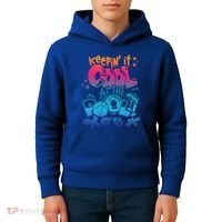 Keepin It Cool In The Pool Summer Vibes Matching Family Gift Kids Hoodie thumb 4