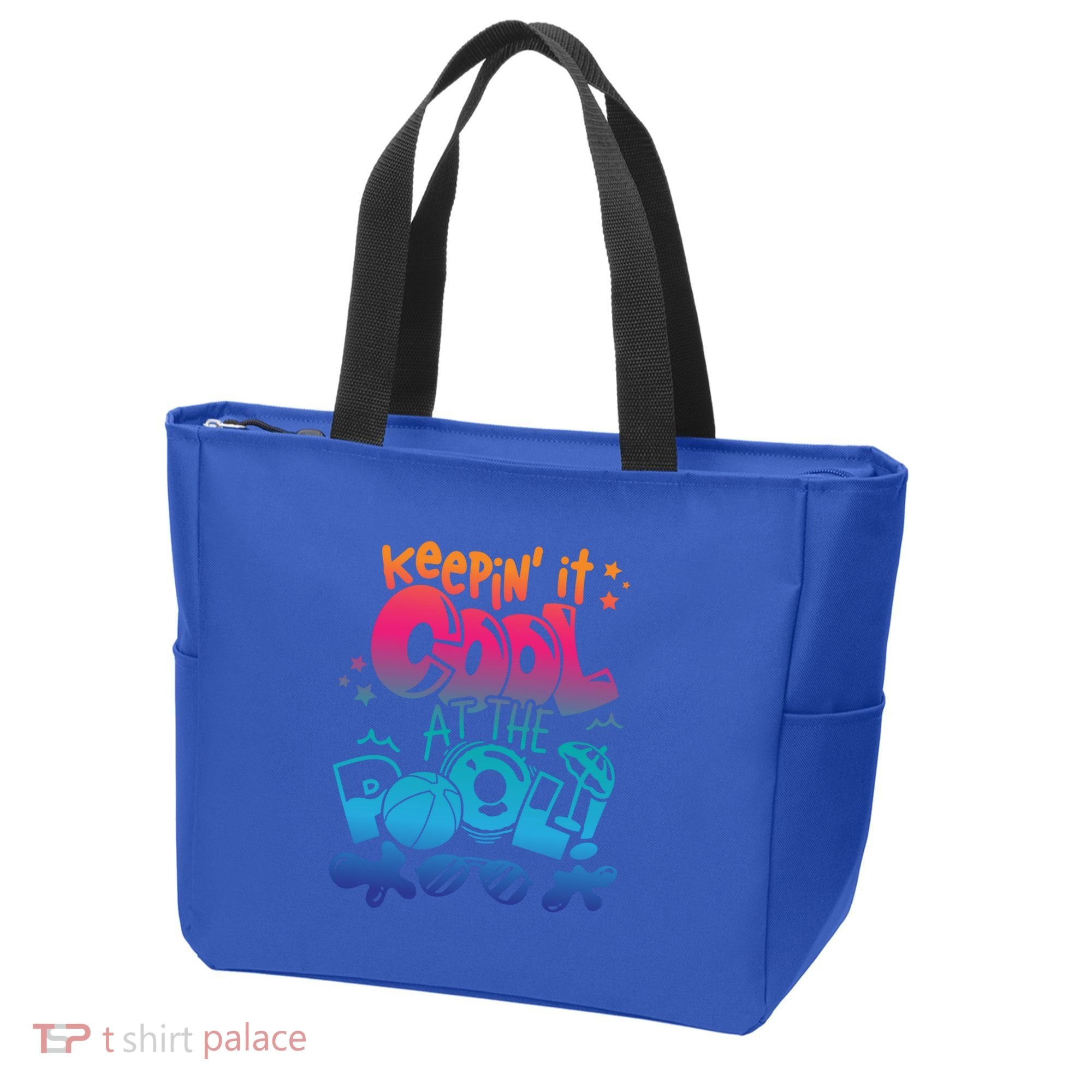 Keepin It Cool In The Pool Summer Vibes Matching Family Gift Tote Bag