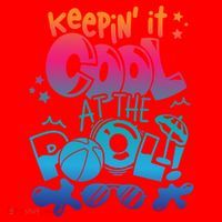 Keepin It Cool In The Pool Summer Vibes Matching Family Gift Santa Hat thumb 1