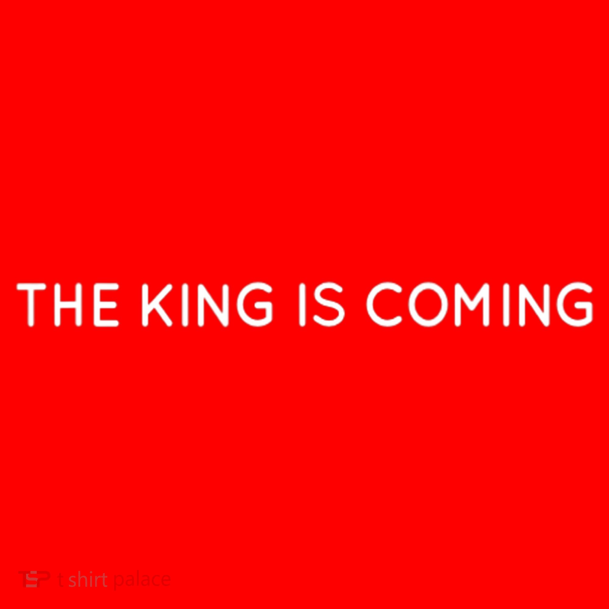 King Is Coming Christian Apparel Jesus Is King Santa Hat