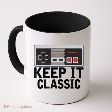 Keep It Classic Old School Retro Vintage 1970s 80s 90s Coffee Mug