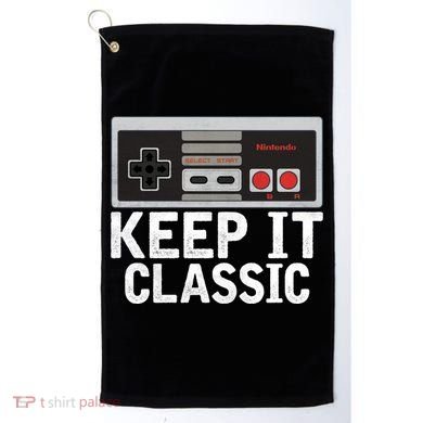 Keep It Classic Old School Retro Vintage 1970s 80s 90s Golf Towel