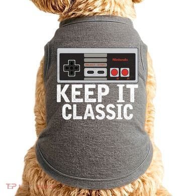 Keep It Classic Old School Retro Vintage 1970s 80s 90s Doggie Tank