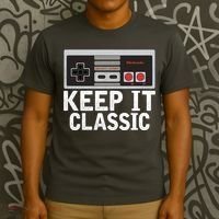Keep It Classic Old School Retro Vintage 1970s 80s 90s T-Shirt thumb 3
