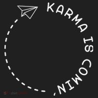 Karma Is Comin' Women's Sweatshirt thumb 2