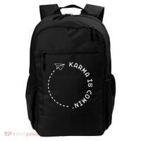 Karma Is Comin' Backpack thumb 0