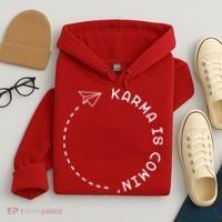 Karma Is Comin' Hoodie thumb 4