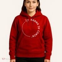 Karma Is Comin' Hoodie thumb 5