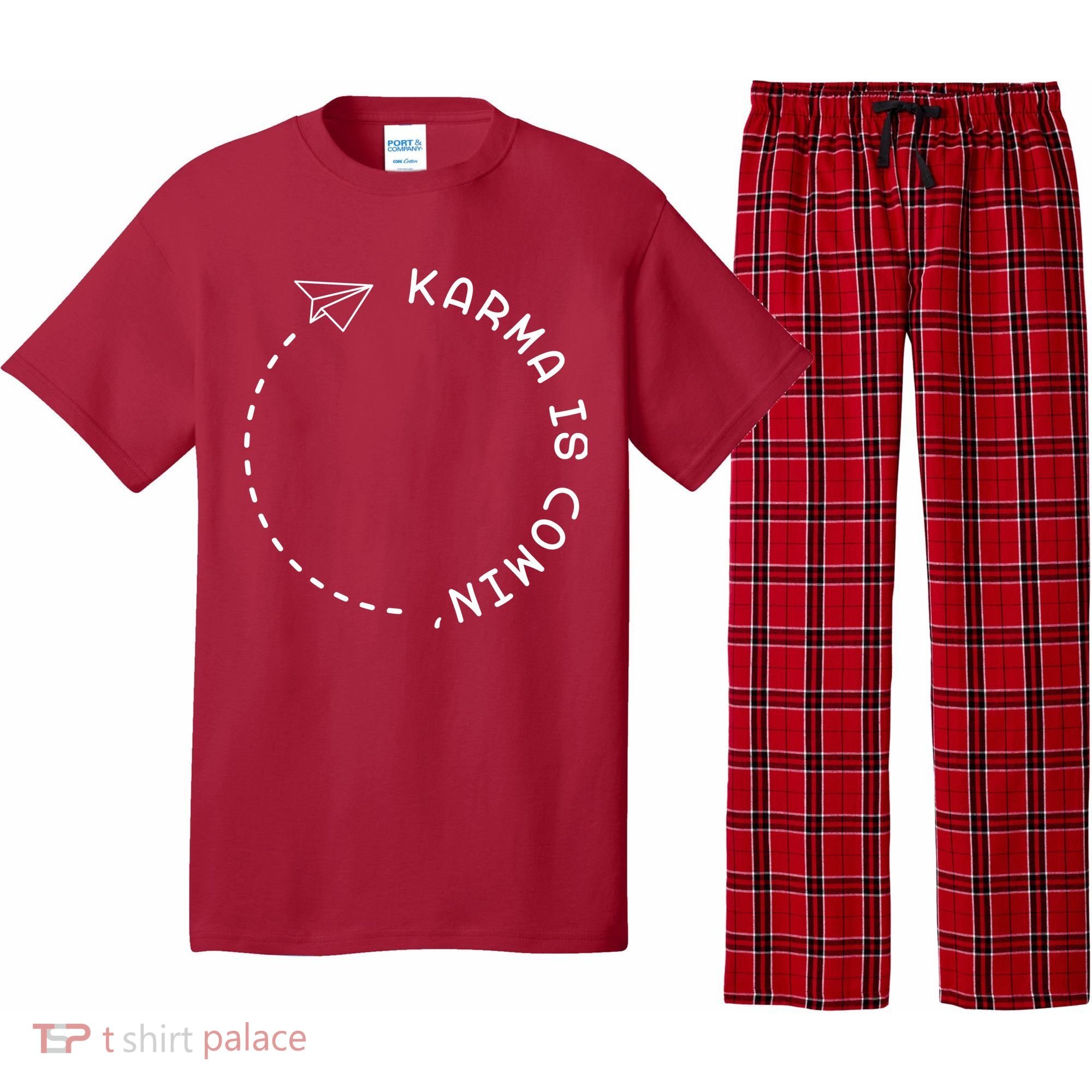Karma Is Comin' Pajama Set