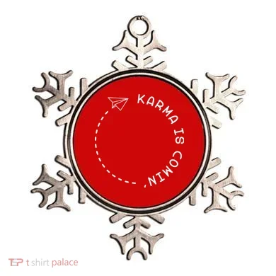 Karma Is Comin' Ornament