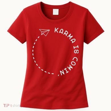 Karma Is Comin' Women's T-Shirt