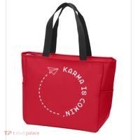 Karma Is Comin' Tote Bag thumb 3