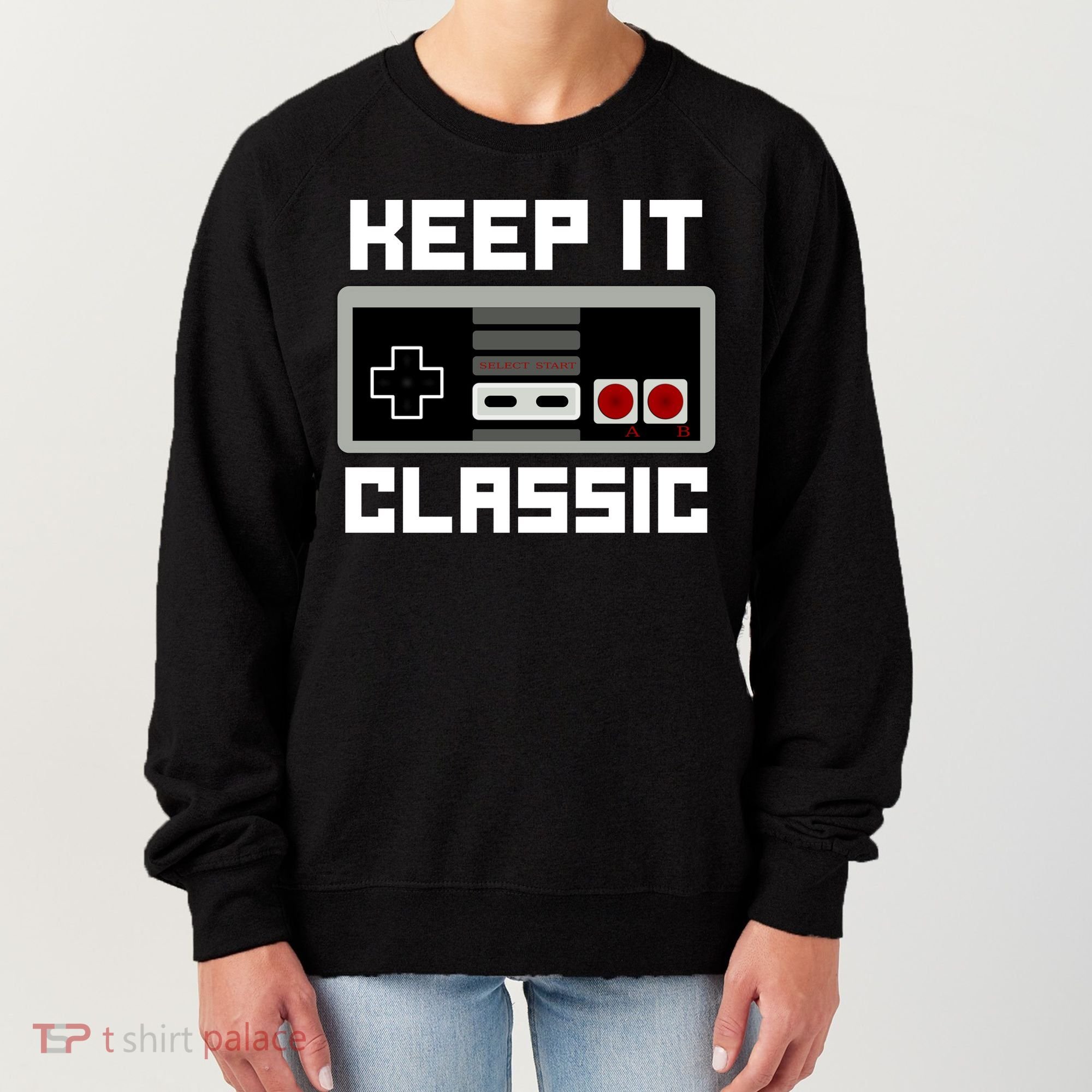 Keep It Classic Retro Gamer Women's Sweatshirt