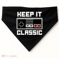 Keep It Classic Retro Gamer USA-Made Doggie Bandana thumb 0