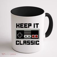 Keep It Classic Retro Gamer Coffee Mug thumb 1
