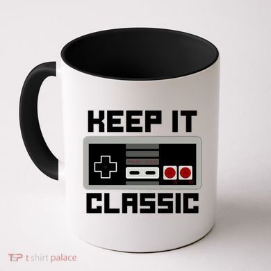 Keep It Classic Retro Gamer Coffee Mug