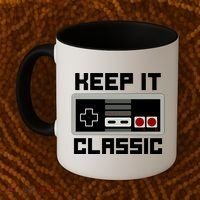Keep It Classic Retro Gamer Coffee Mug thumb 2