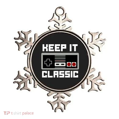 Keep It Classic Retro Gamer Ornament