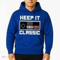 Keep It Classic Retro Gamer Hoodie thumb 2