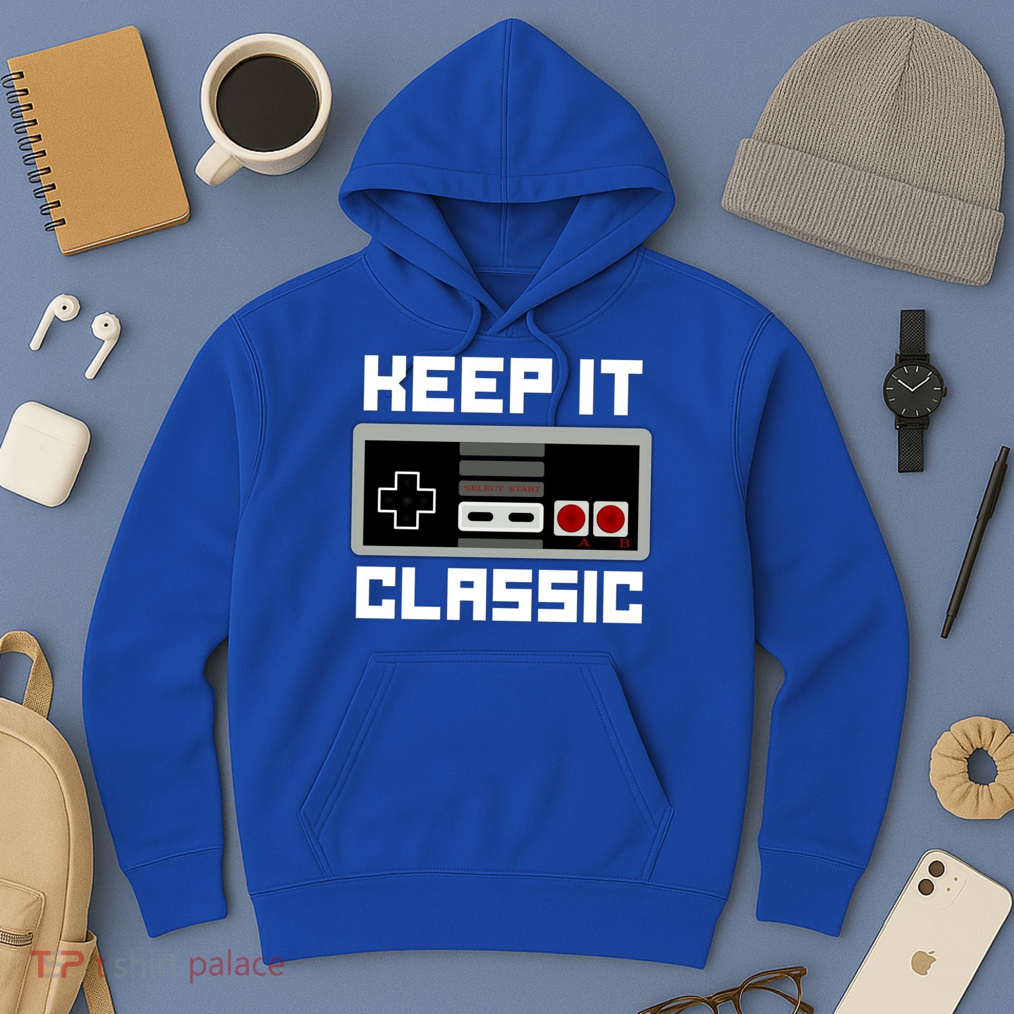 Keep It Classic Retro Gamer Hoodie