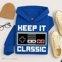 Keep It Classic Retro Gamer Hoodie thumb 4