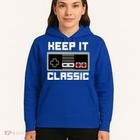 Keep It Classic Retro Gamer Hoodie thumb 5