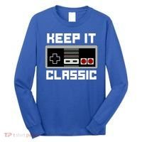 Keep It Classic Retro Gamer Long Sleeve Shirt thumb 0