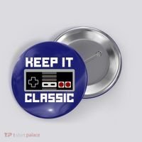 Keep It Classic Retro Gamer Button thumb 0