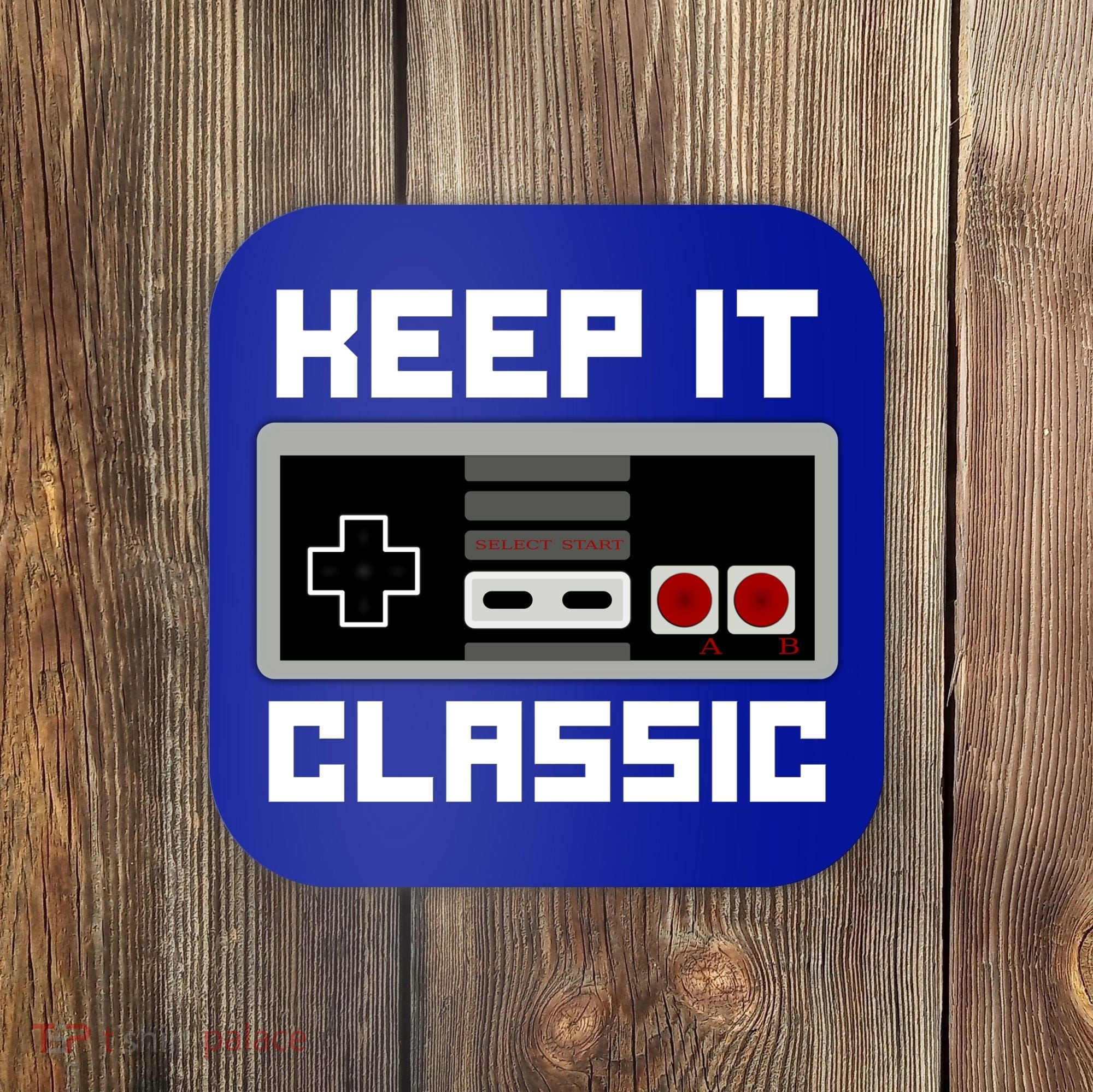 Keep It Classic Retro Gamer Coaster