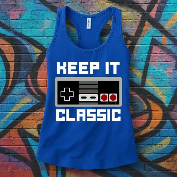 Keep It Classic Retro Gamer Women's Tank Top