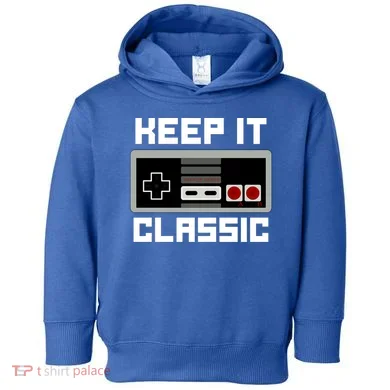 Keep It Classic Retro Gamer Toddler Hoodie