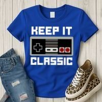 Keep It Classic Retro Gamer Women's T-Shirt thumb 3